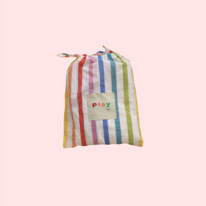 Playground Stripe Flat Sheet