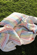 Playground Stripe Reversible Quilt