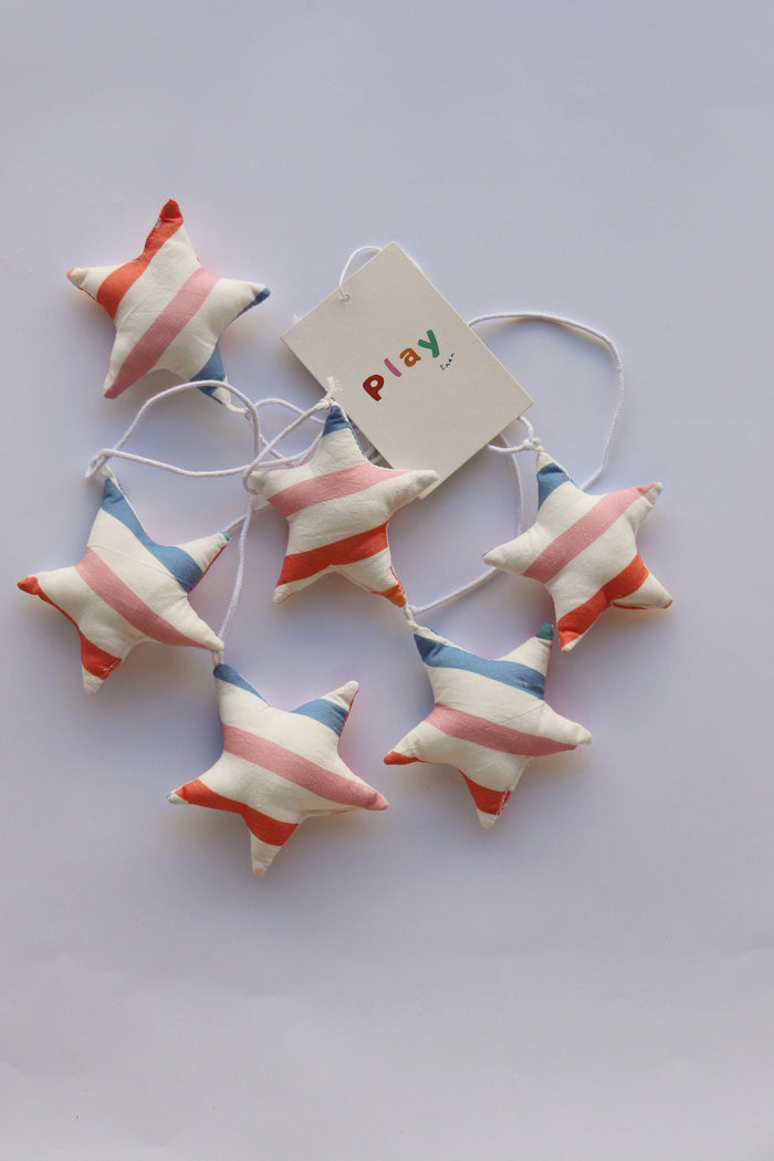 Playground Stripe Star Garland
