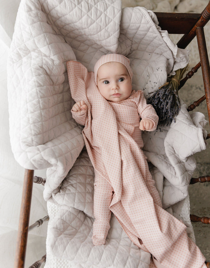 Polka Dot Footie Set