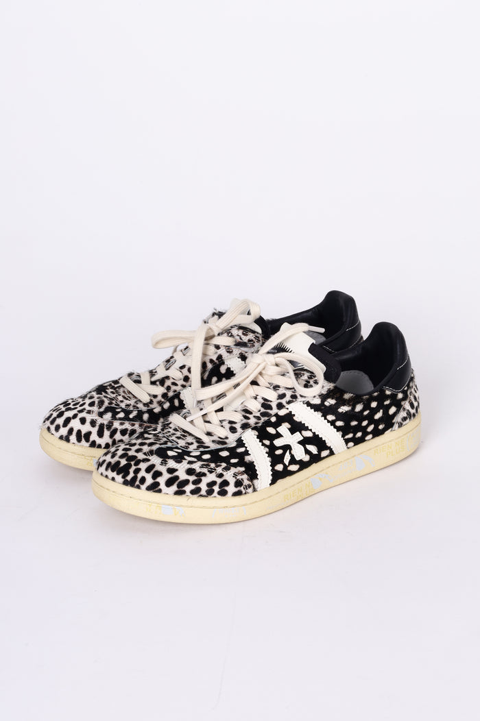 Premiata Womens Brown Sneakers Size EU 39