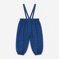 Printed Denim Overalls
