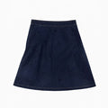 Printed Heart Denim Skirt