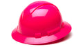 Pyramex Hi Vis Pink Ridgeline Full Brim 4 Pt Ratchet Suspension HP54170