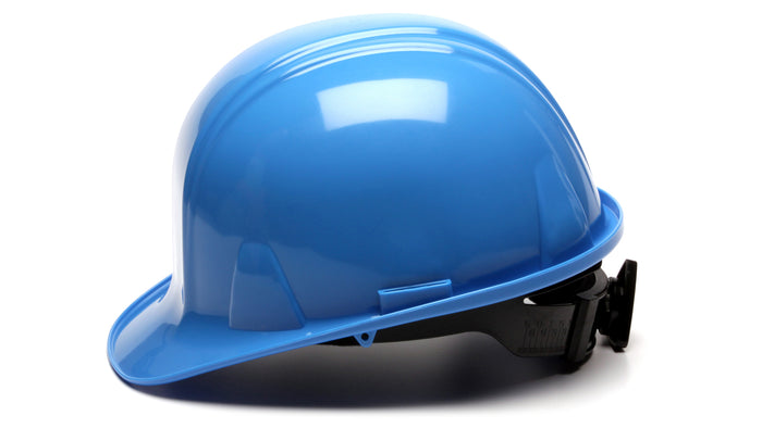 Pyramex Light Blue SL Standard Hard Hat 4 Point HP14162