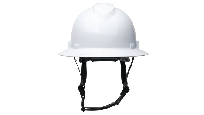 Pyramex Ridgeline White T2 Full Brim HPT256110