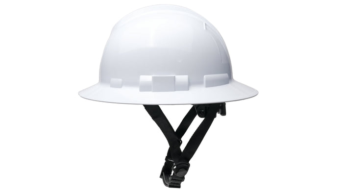 Pyramex Ridgeline White T2 Full Brim HPT256110