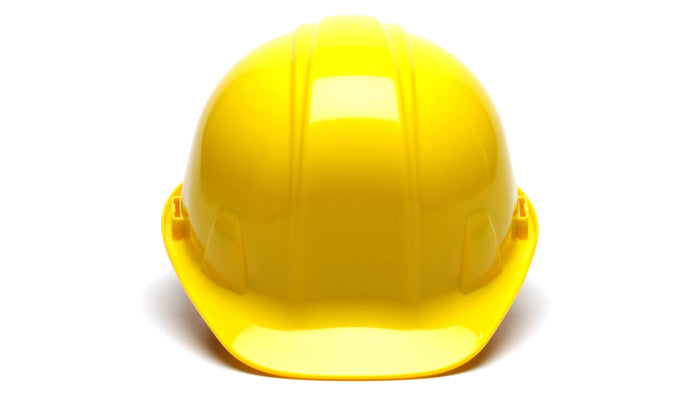 Pyramex Yellow SL Standard Hard Hat 4 Point HP14130