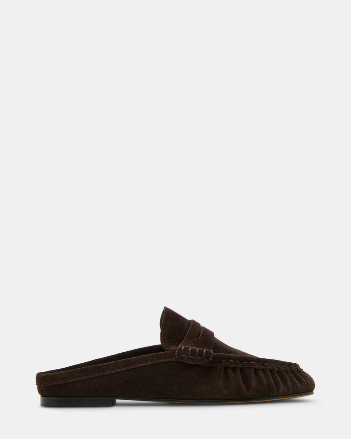 RAFE CHOCOLATE BROWN SUEDE