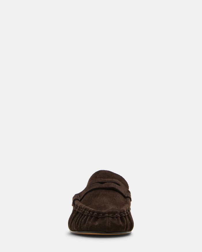 RAFE CHOCOLATE BROWN SUEDE