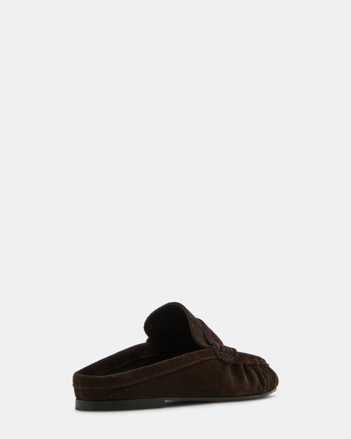 RAFE CHOCOLATE BROWN SUEDE