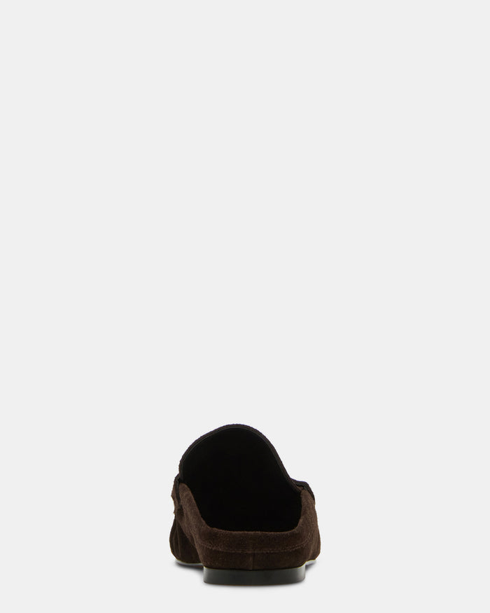 RAFE CHOCOLATE BROWN SUEDE