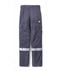 Rasco FR Charcoal 7 Pocket Field Pants With 2'' CSA Silver Reflective Tape FR4403CH