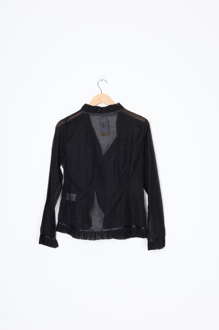 Rayure Paris Womens Black Top Size EU 42