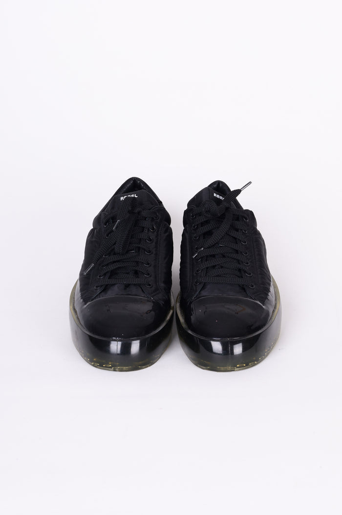 RBRSL Mens Black Sneakers Size EU 45