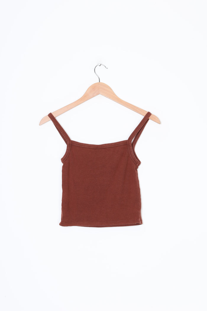 Realisation Womens Brown Top Size XS