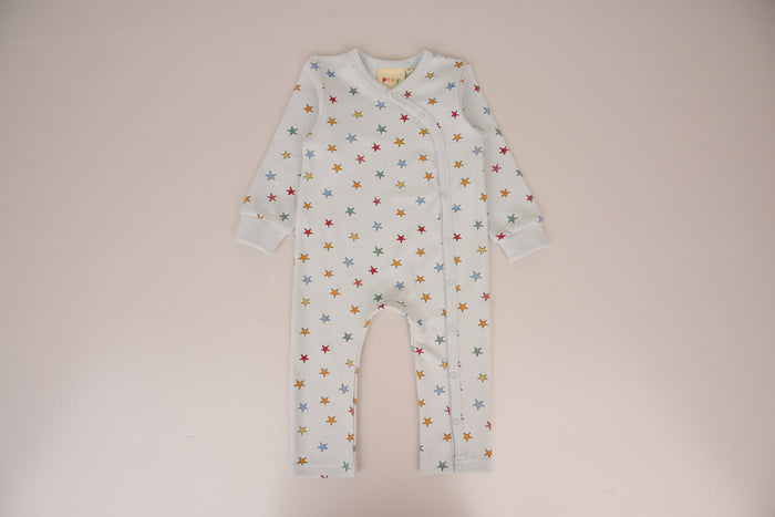 Retro Star Sleep Romper