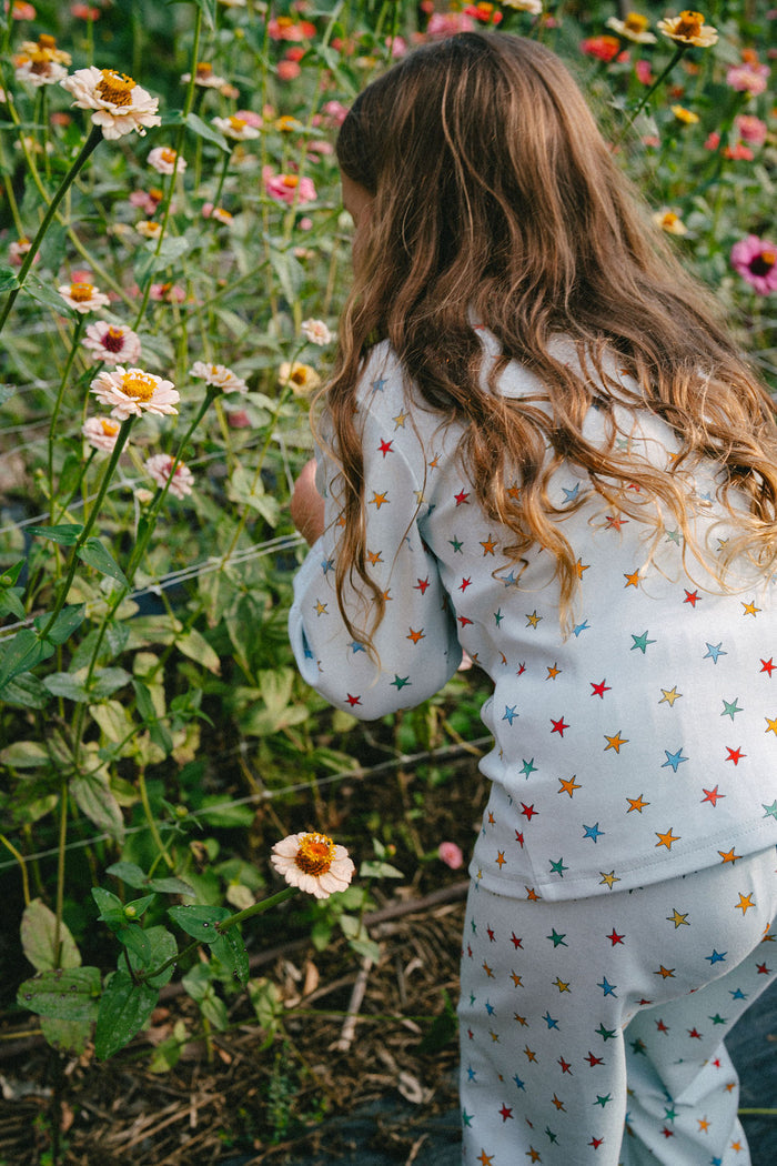 Retro Star Two Piece Long Sleeve Set
