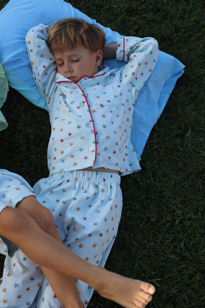 Retro Star Two Piece Long Sleeve Set