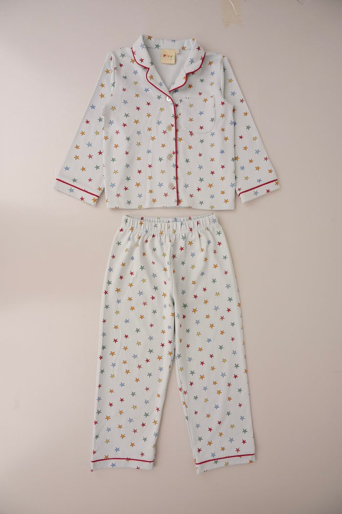 Retro Star Two Piece Long Sleeve Set