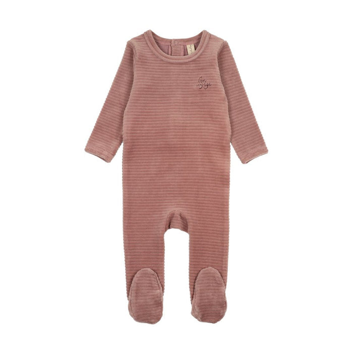 Ribbed Bon Voyage Footie