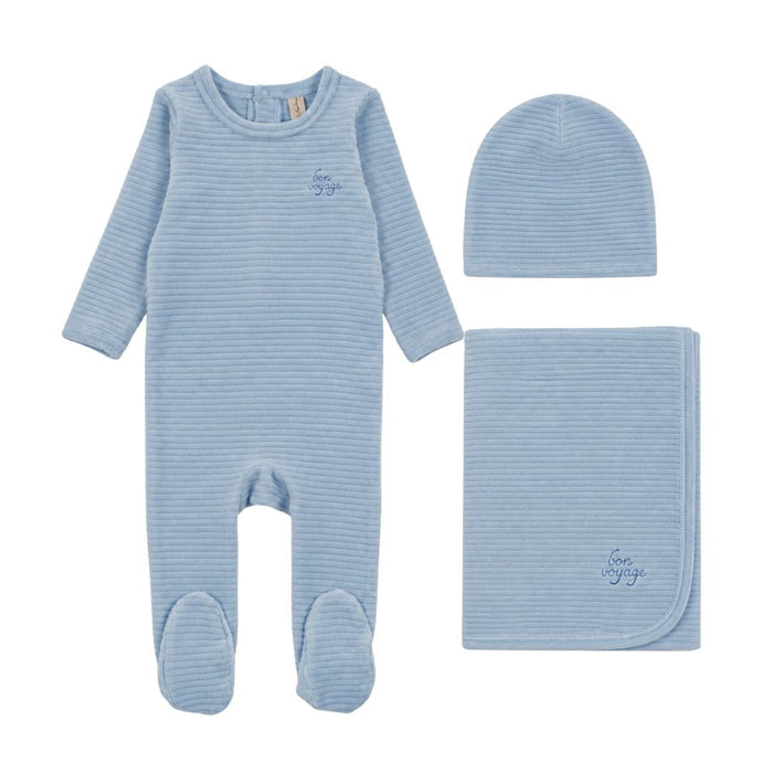 Ribbed Bon Voyage Layette Set