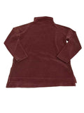 Ribbed Mock Turtle Neck