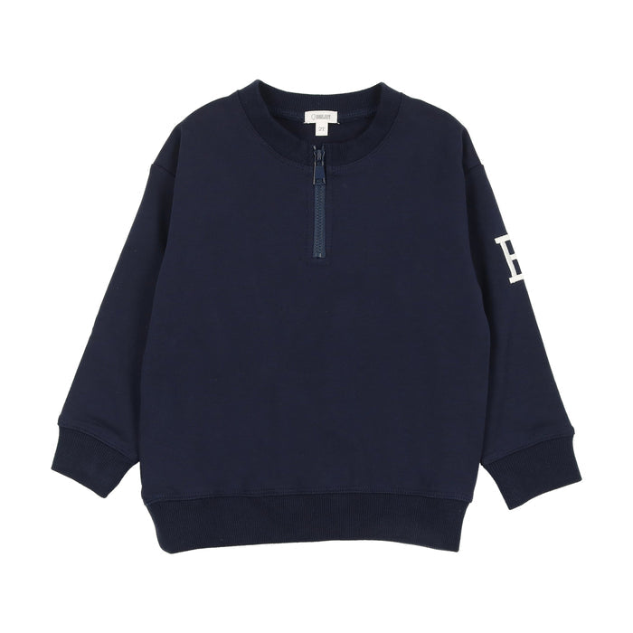 Ribbed Velour Sweatshirt Boys