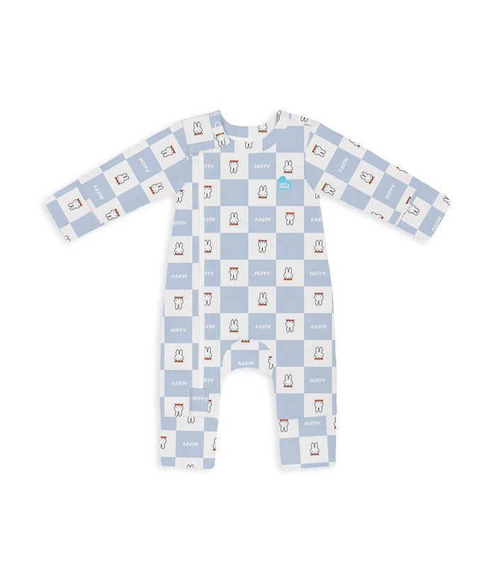 Romper Viscose from Bamboo Blue Miffy Checker