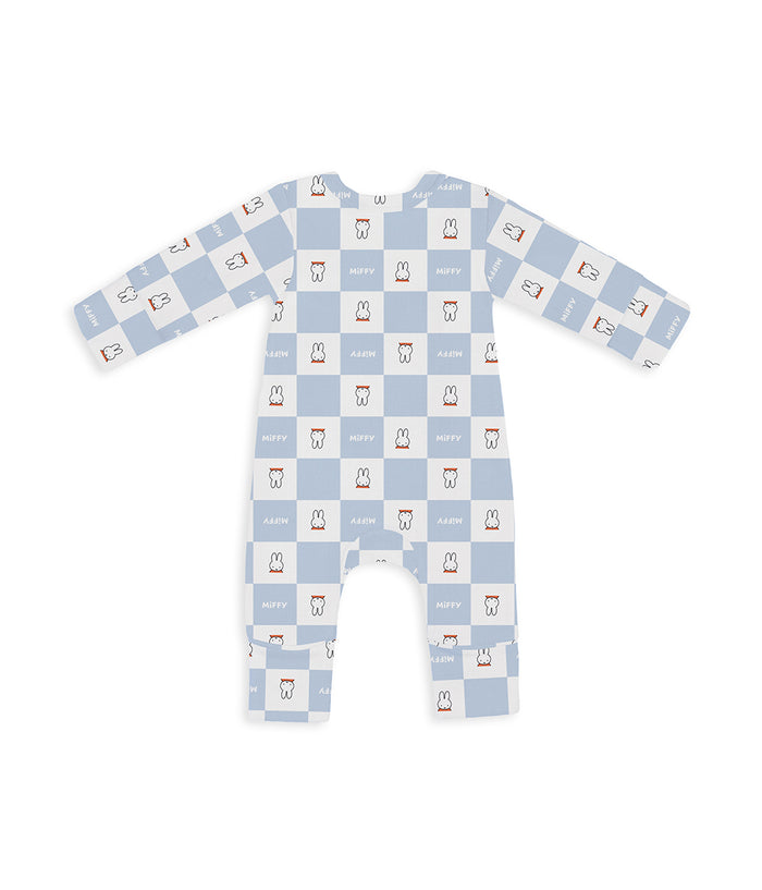 Romper Viscose from Bamboo Blue Miffy Checker