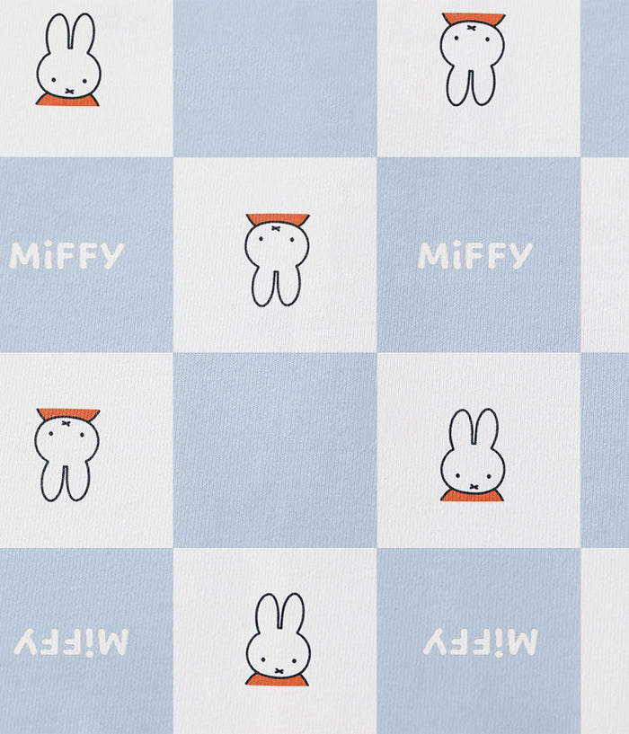 Romper Viscose from Bamboo Blue Miffy Checker