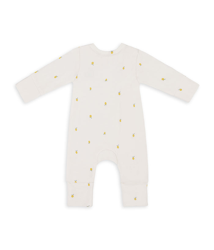 Romper Viscose from Bamboo Cream Lemons