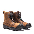 Royer Men's Ventura Thinsulate Brown 8" Work Boots 6020VT