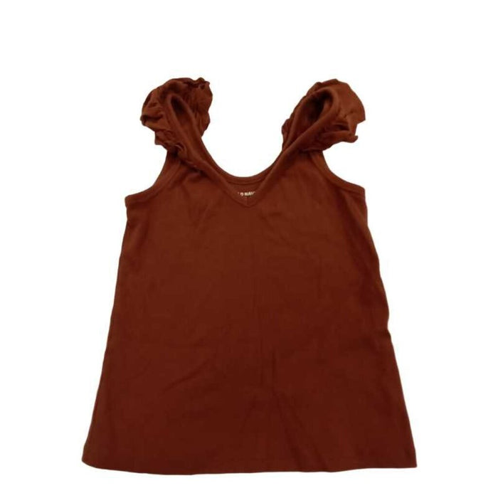 Ruffle Trim Tank Top
