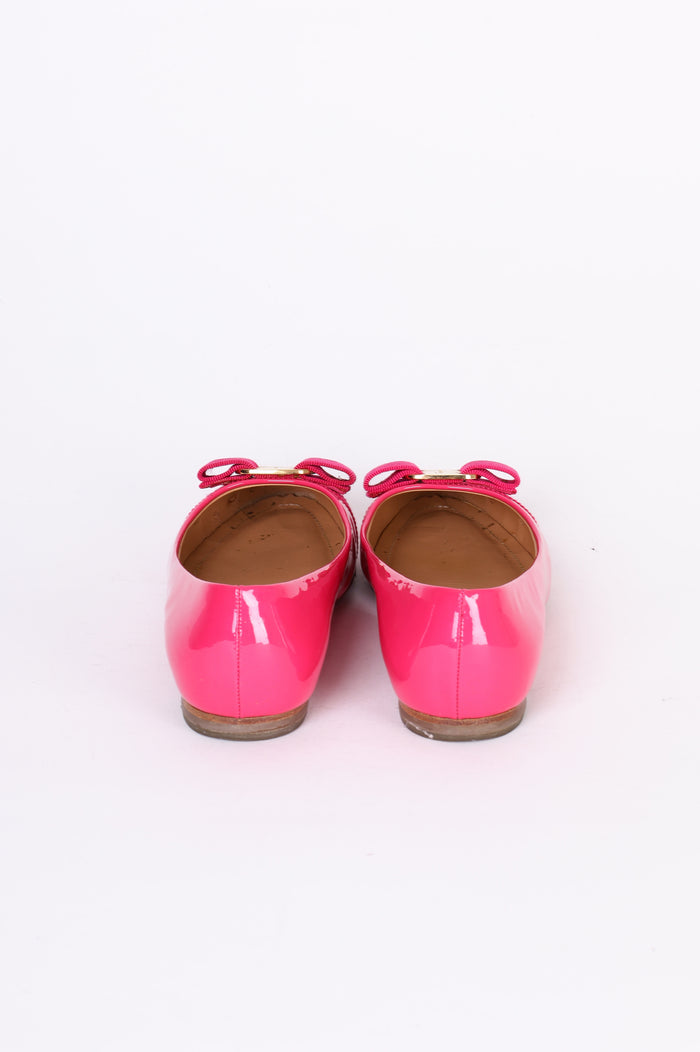 Salvatore Ferragamo Womens Pink Shoes Size EU 37