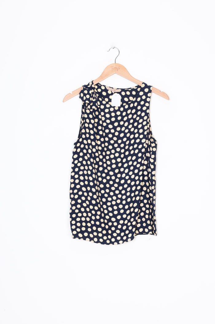 Sandro Womens Blue Top Size 2
