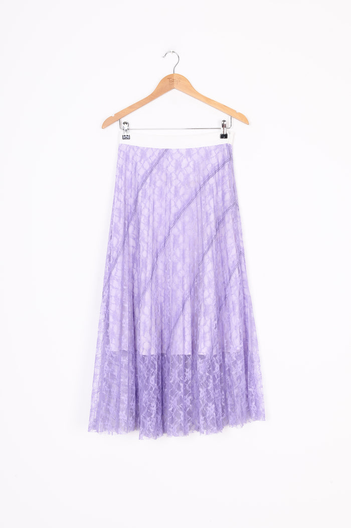 Sandro Womens Purple Skirt Size 2