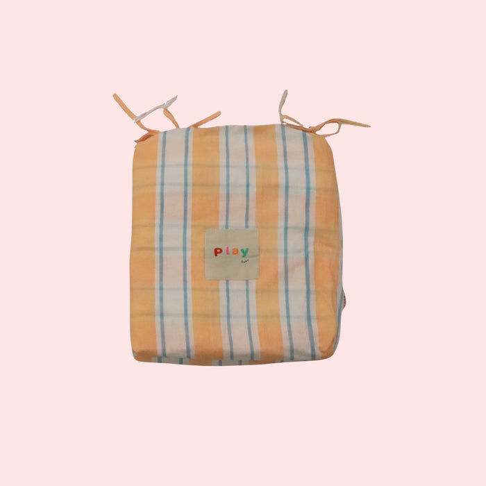 Sea Stripe Fitted Frill Sheet Set
