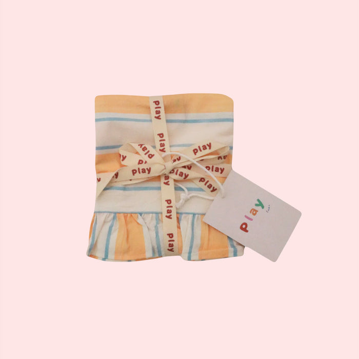 Sea Stripe Frill Pillowcase