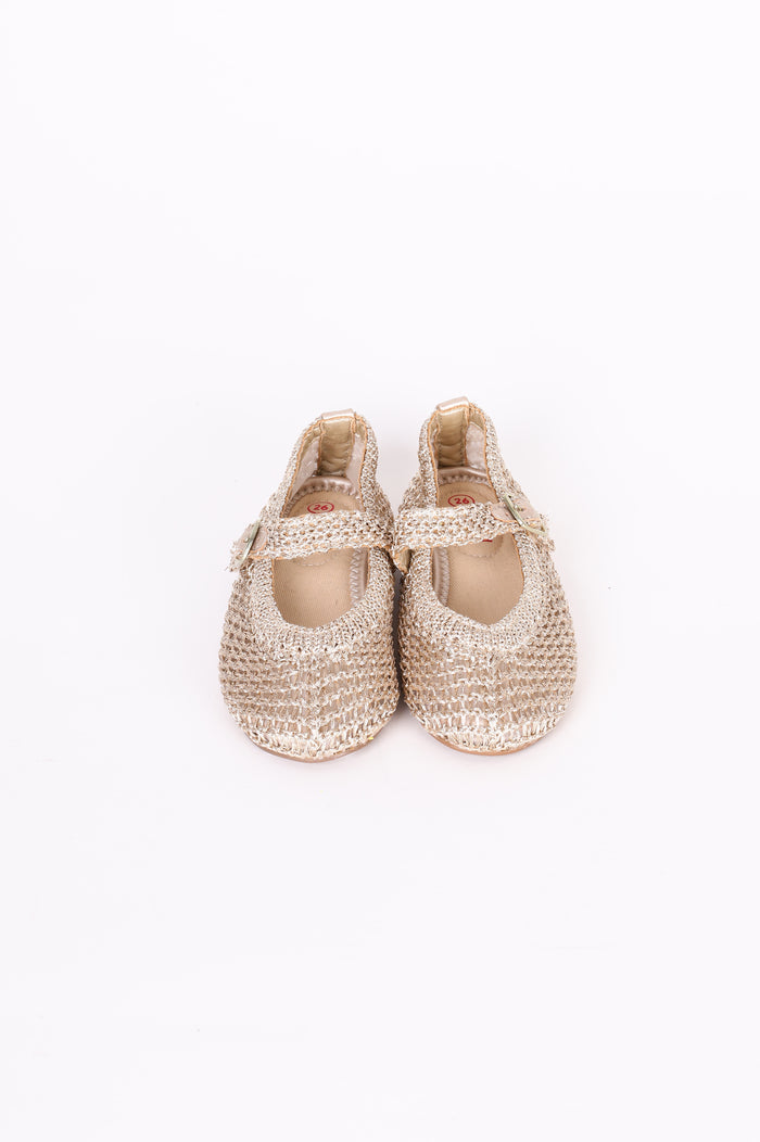 Seed Kids Gold Shoes Size EU 26