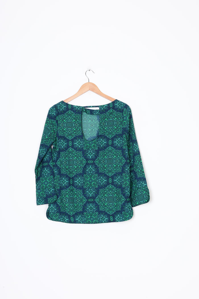 Sfera Womens Green Top Size M