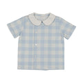 Shabbos Plaid Peter Pan Shabbos Shirt - Girl