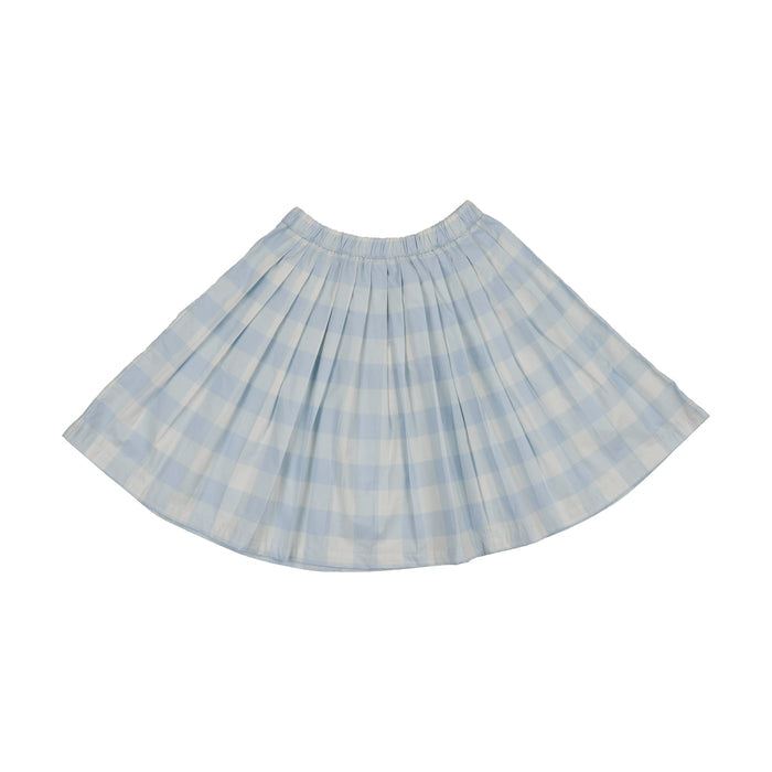 Shabbos Plaid Pleated Skirt