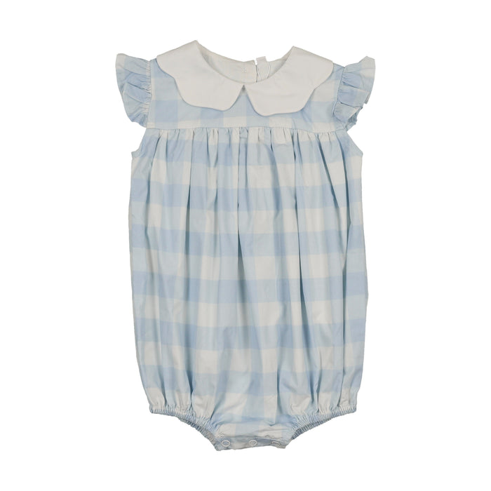 Shabbos Plaid Romper - Girl