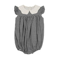 Shabbos Plaid Romper - Girl