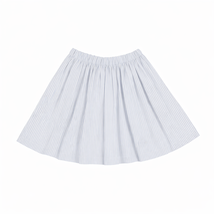 Shabbos Sailor Stripe Pleated Skirt