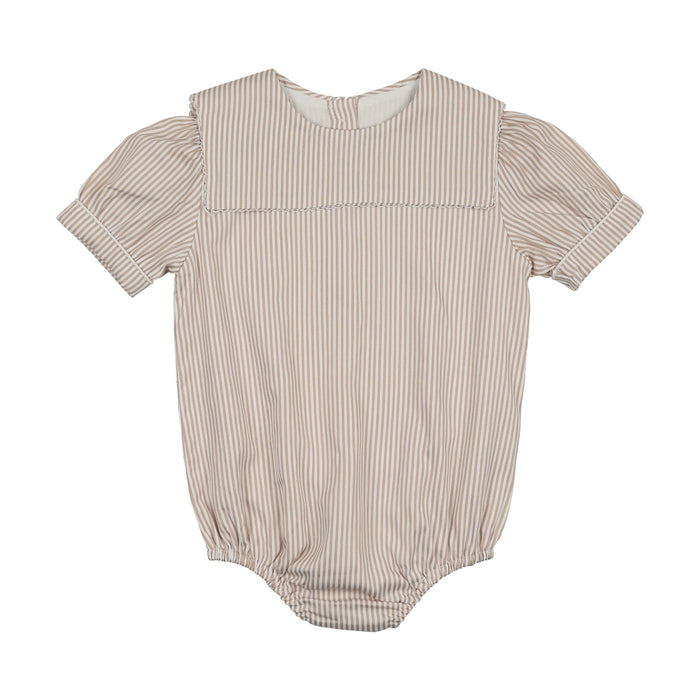 Shabbos Sailor Stripe Romper - Girl