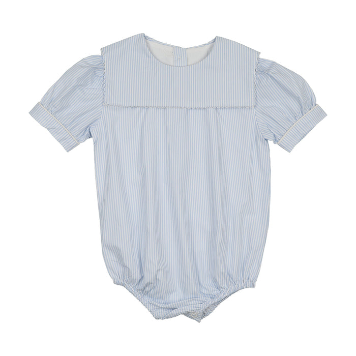 Shabbos Sailor Stripe Romper - Girl