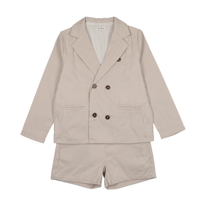 Shabbos Sailor Stripe Suit - Boy