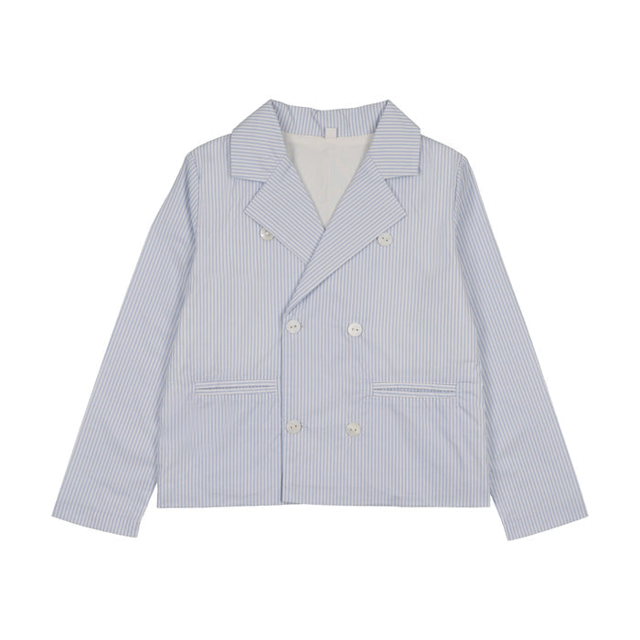 Shabbos Sailor Stripe Suit - Boy